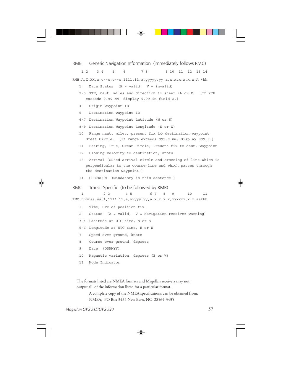 Magellan GPS 320 User Manual | Page 65 / 78