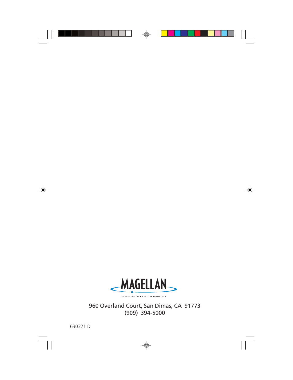 Magellan GPS 320 User Manual | Page 78 / 78