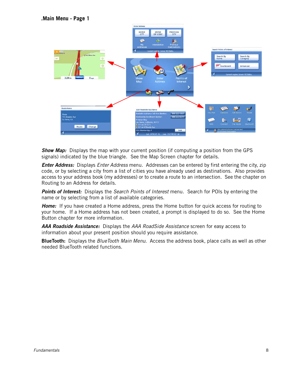 Magellan Maestro 4250 User Manual | Page 18 / 82