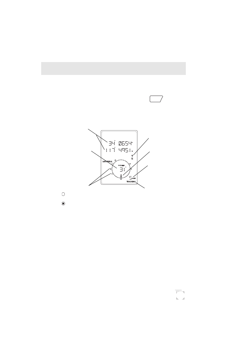 Viewing the position screen | Magellan GPS 300 User Manual | Page 13 / 48
