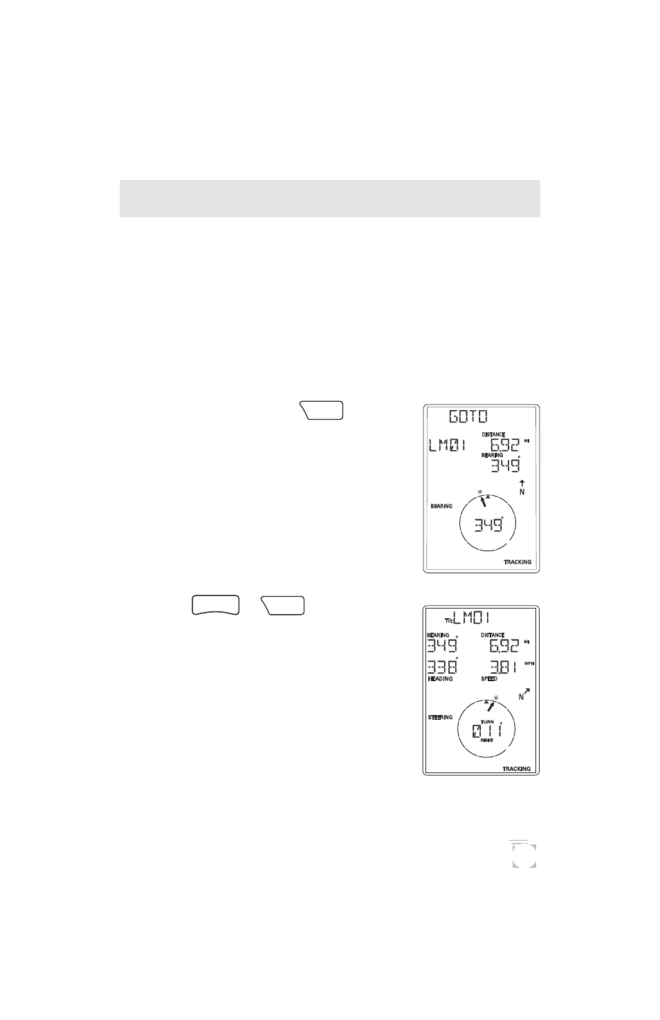 Creating a goto route | Magellan GPS 300 User Manual | Page 17 / 48