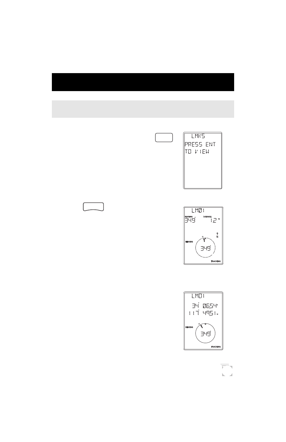 Working with landmarks | Magellan GPS 300 User Manual | Page 19 / 48