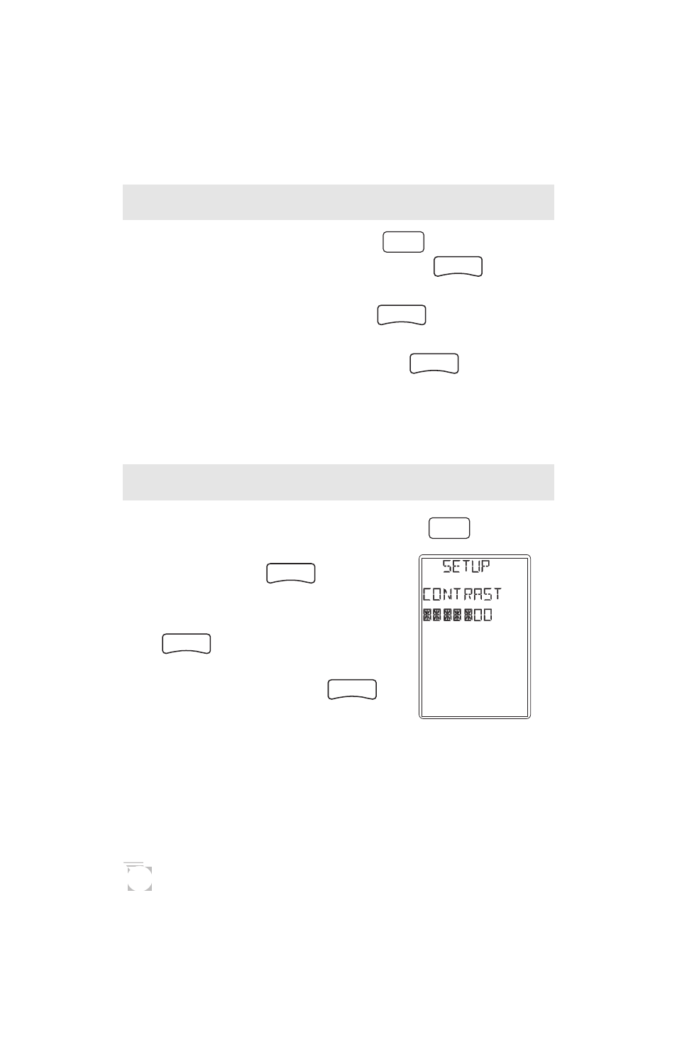 Activating the demo mode, Setting display contrast | Magellan GPS 300 User Manual | Page 34 / 48