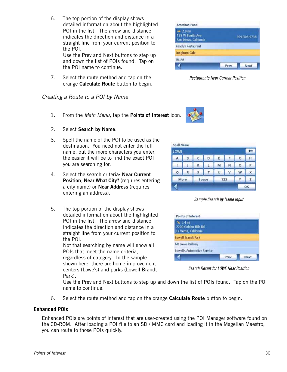 Magellan MAESTRO 5310 User Manual | Page 39 / 75