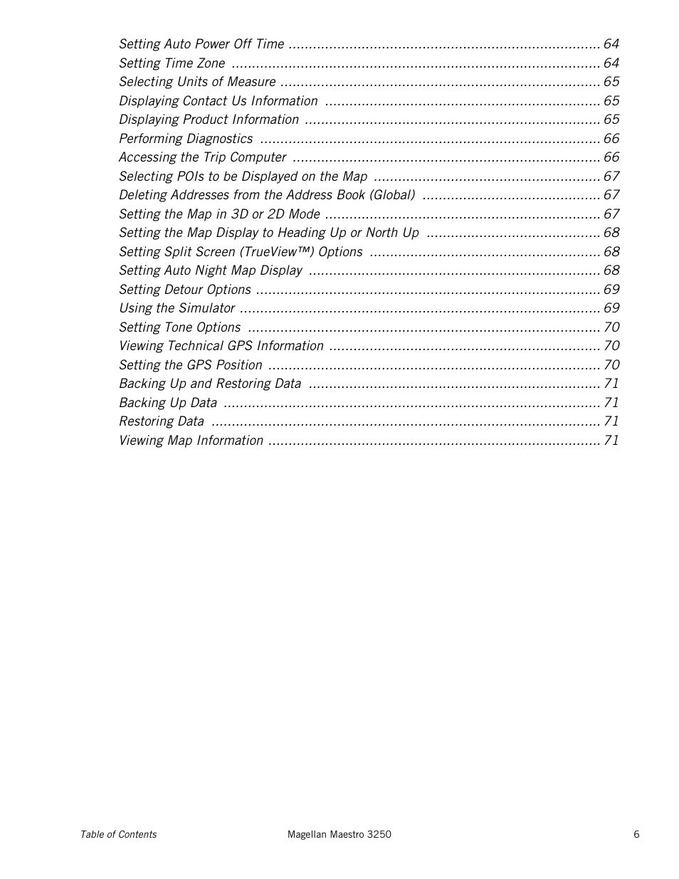 Magellan Maestro 3250 User Manual | Page 10 / 82