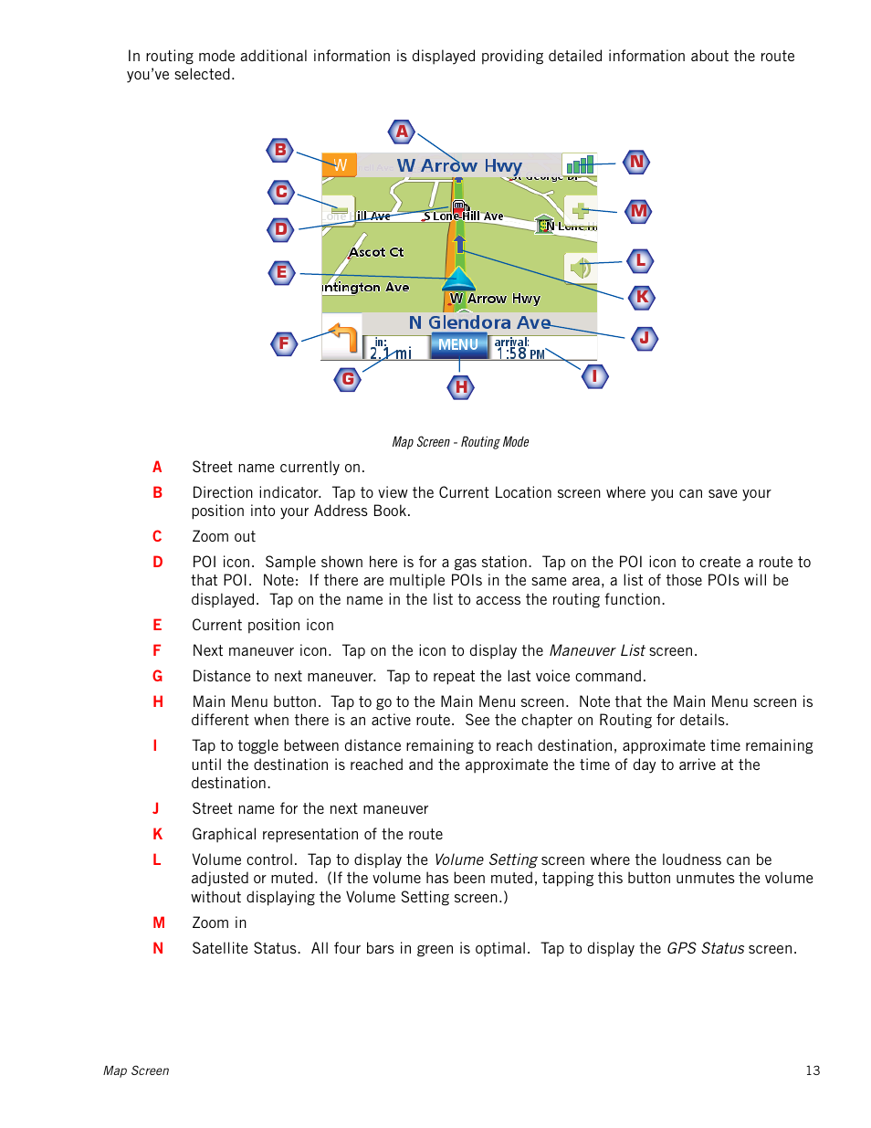Magellan Maestro 3250 User Manual | Page 23 / 82