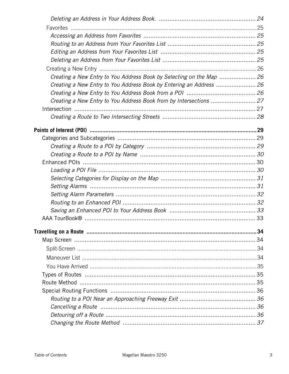 Magellan Maestro 3250 User Manual | Page 7 / 82