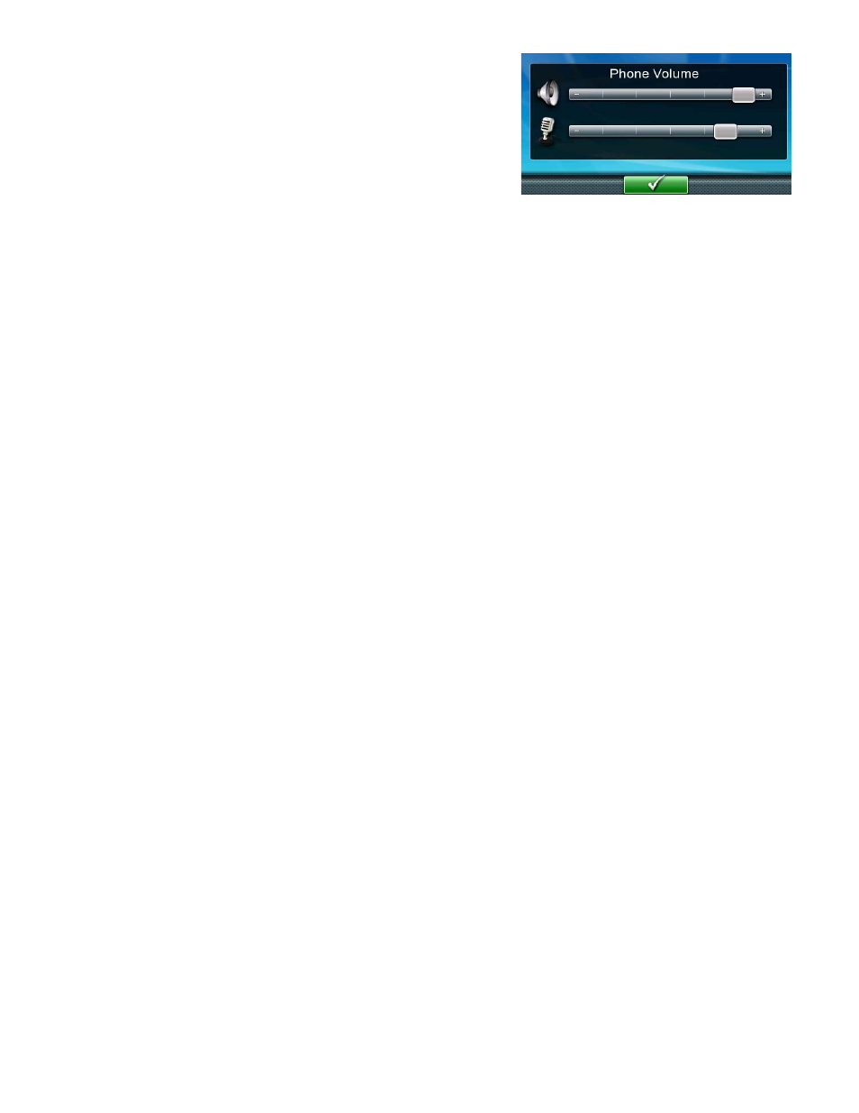 Tap the volume button | Magellan RoadMate 2055 User Manual | Page 41 / 46