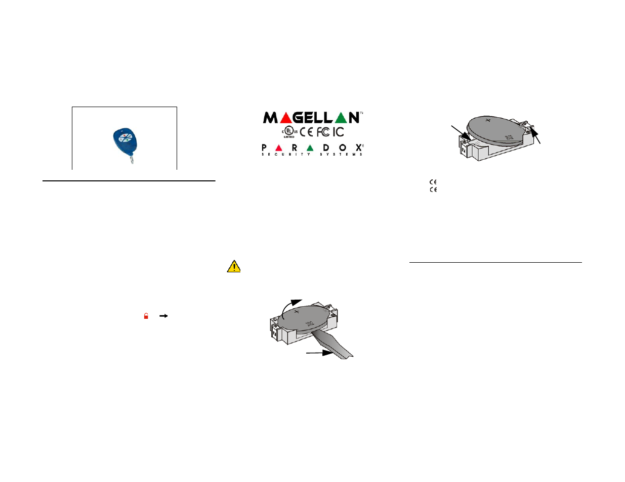 Magellan MG-REM1 User Manual | 2 pages