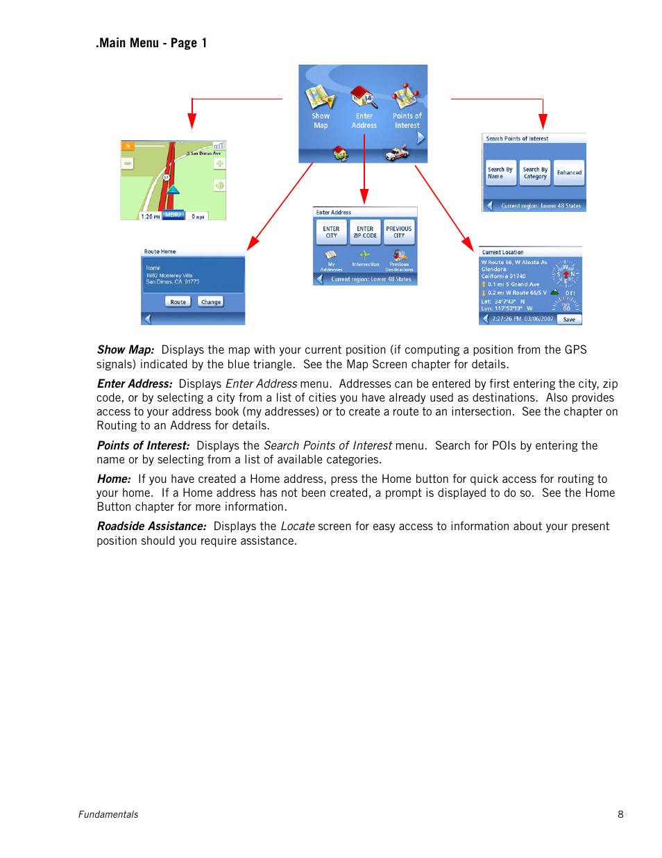 Magellan RoadMate 1200 User Manual | Page 16 / 59