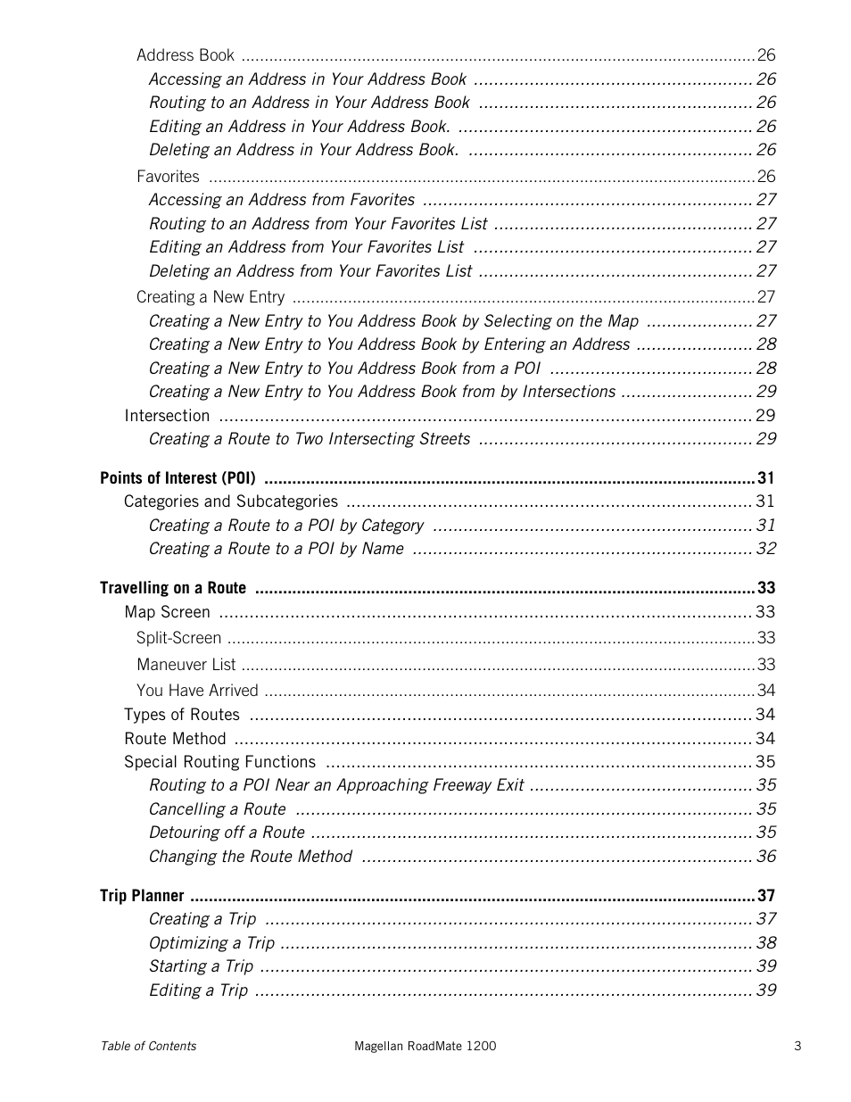 Magellan RoadMate 1200 User Manual | Page 7 / 59