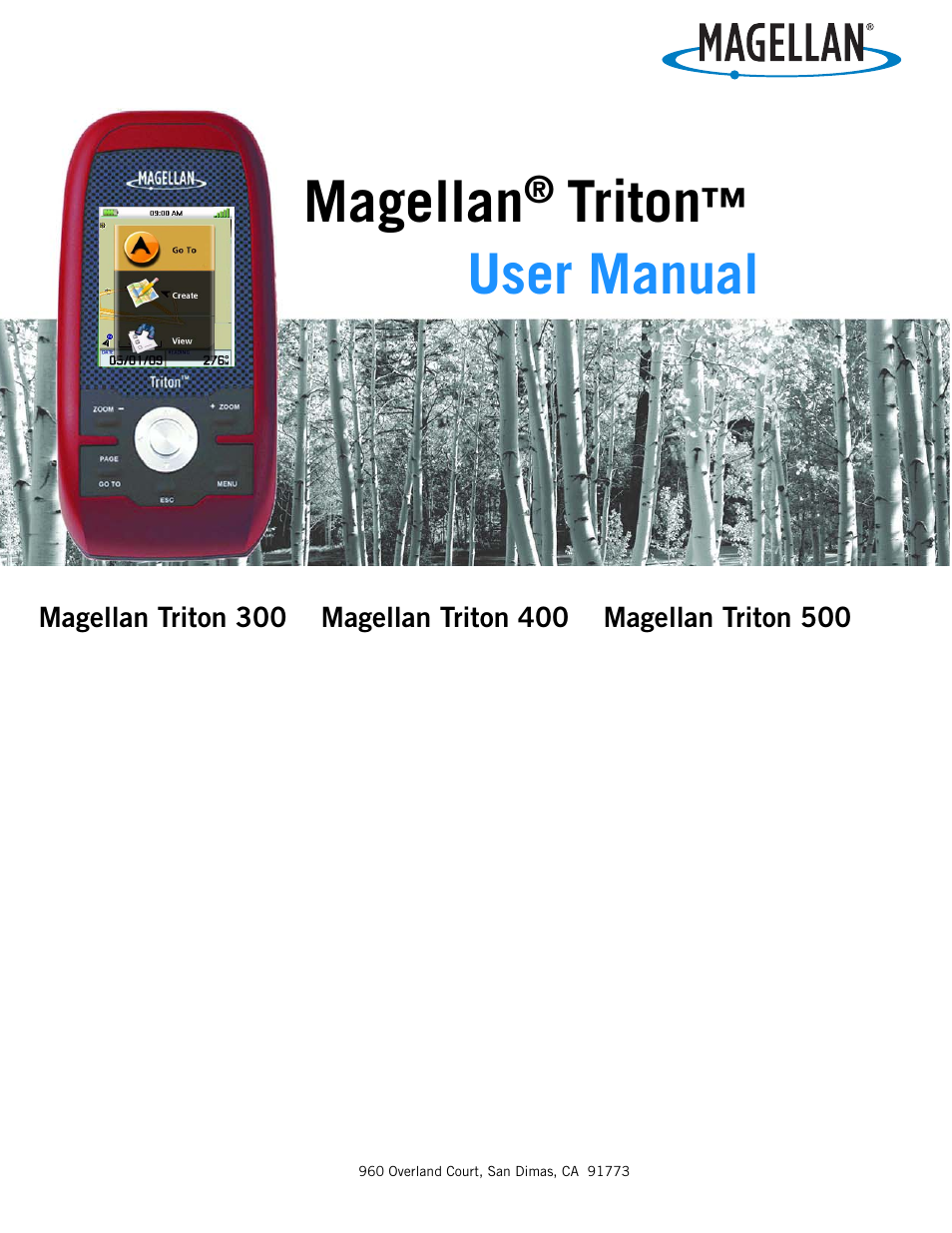 Magellan RoadMate 500 User Manual | 65 pages