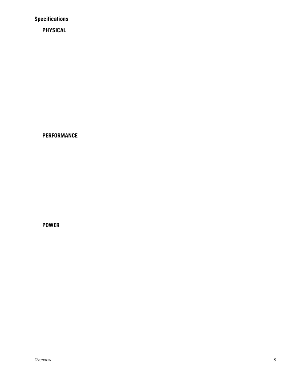 Specifications | Magellan RoadMate 500 User Manual | Page 11 / 65