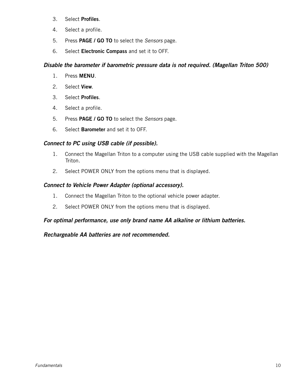 Magellan RoadMate 500 User Manual | Page 18 / 65