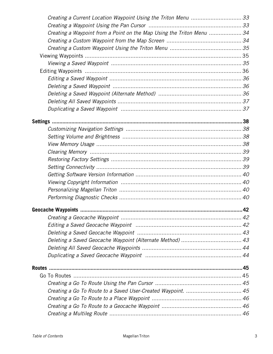 Magellan RoadMate 500 User Manual | Page 7 / 65