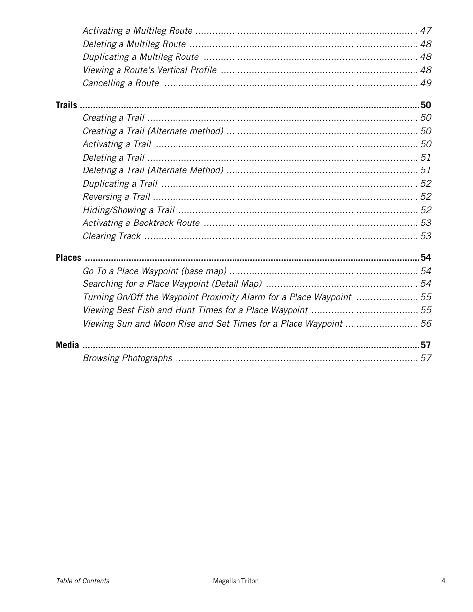 Magellan RoadMate 500 User Manual | Page 8 / 65
