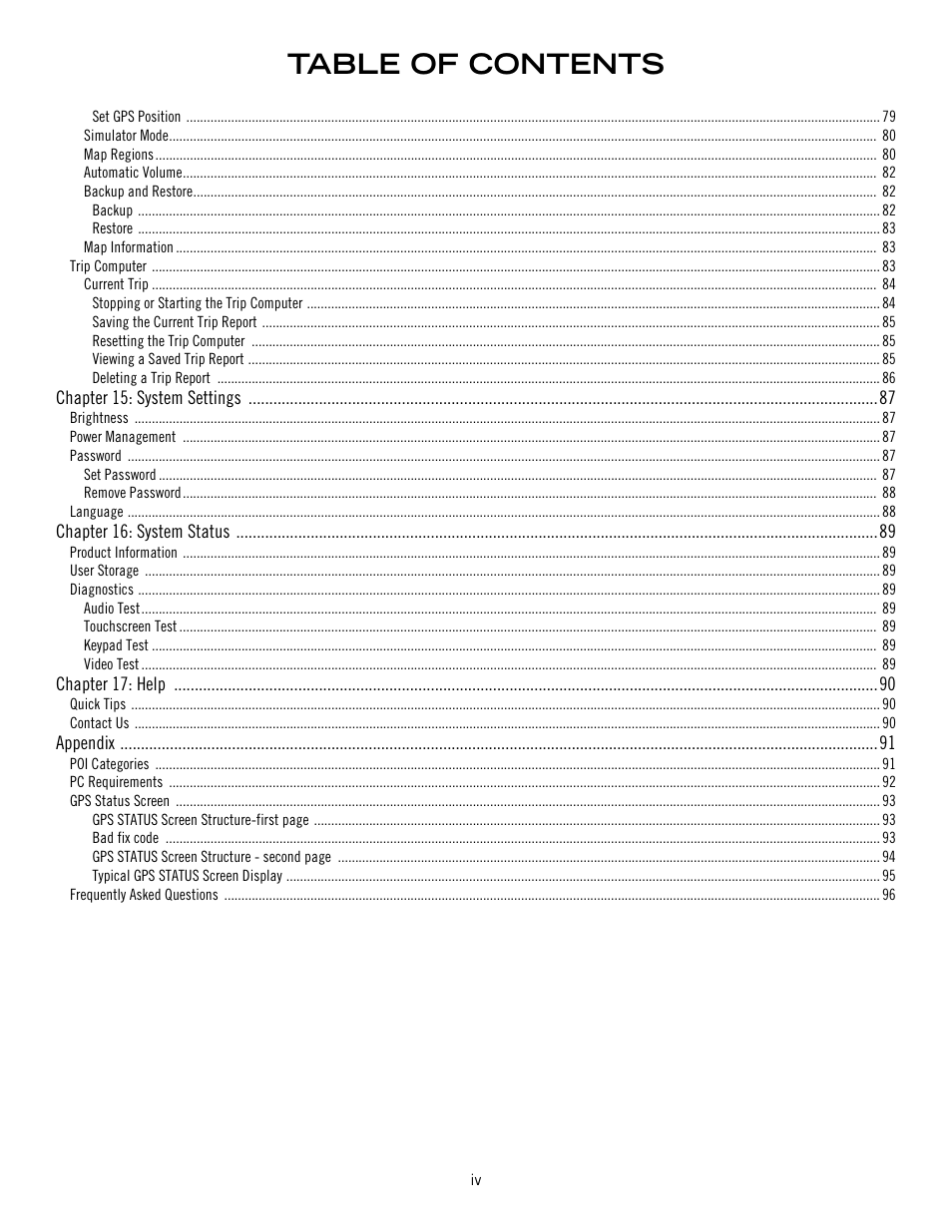 Magellan 800 User Manual | Page 8 / 107