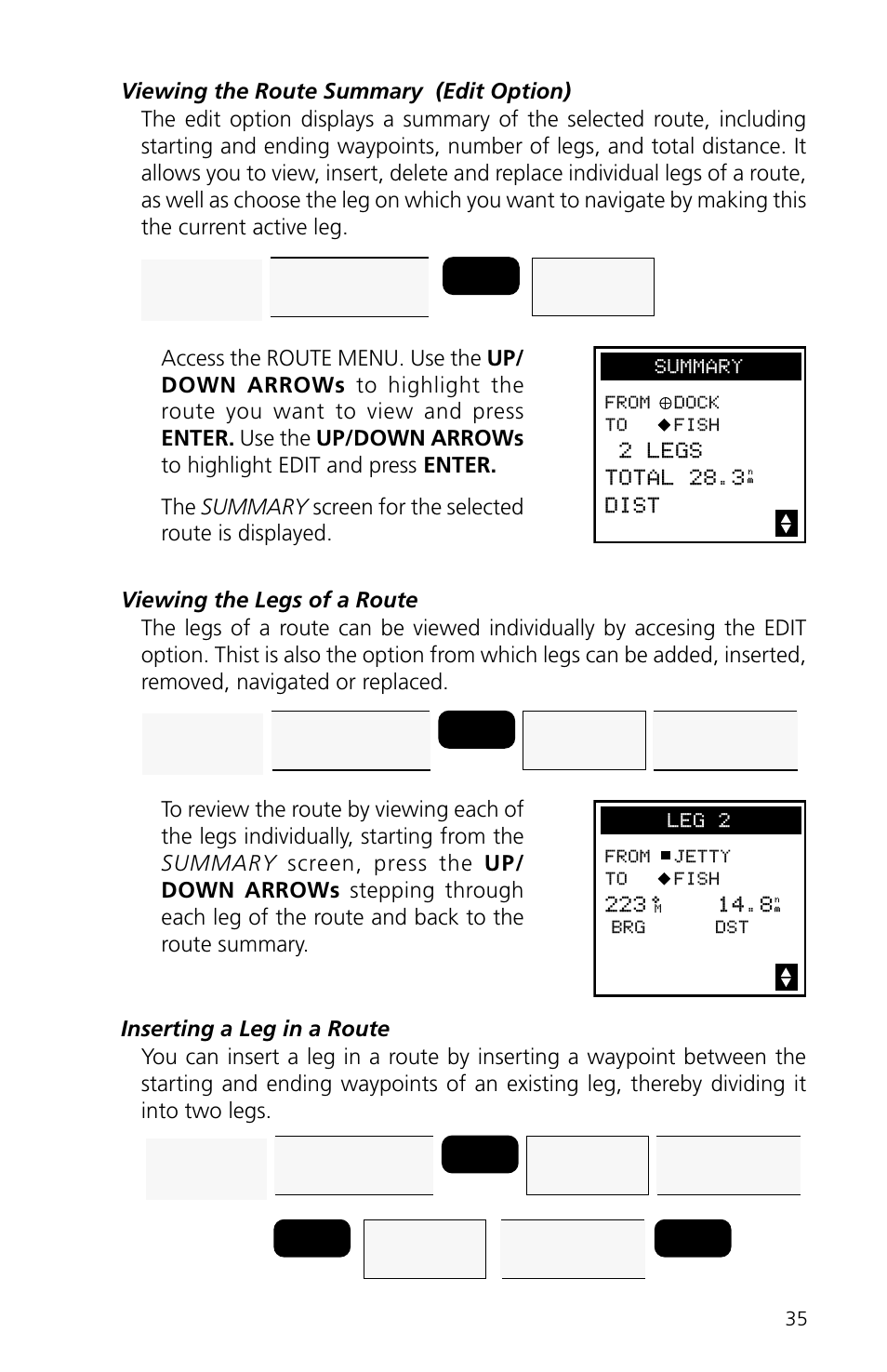 2 legs total 28.3 dist | Magellan eXplorist XL User Manual | Page 43 / 94