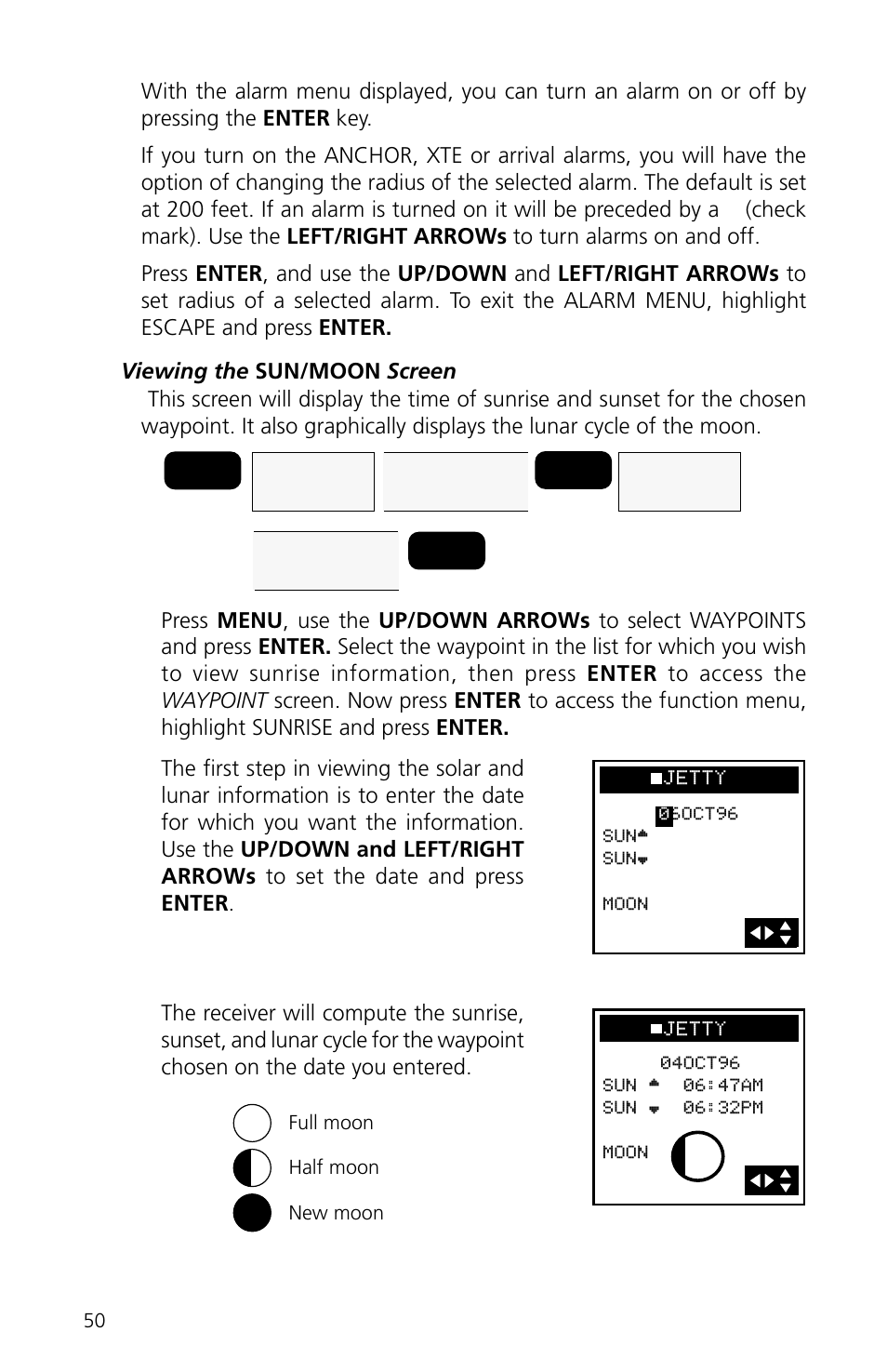 Jetty | Magellan eXplorist XL User Manual | Page 58 / 94