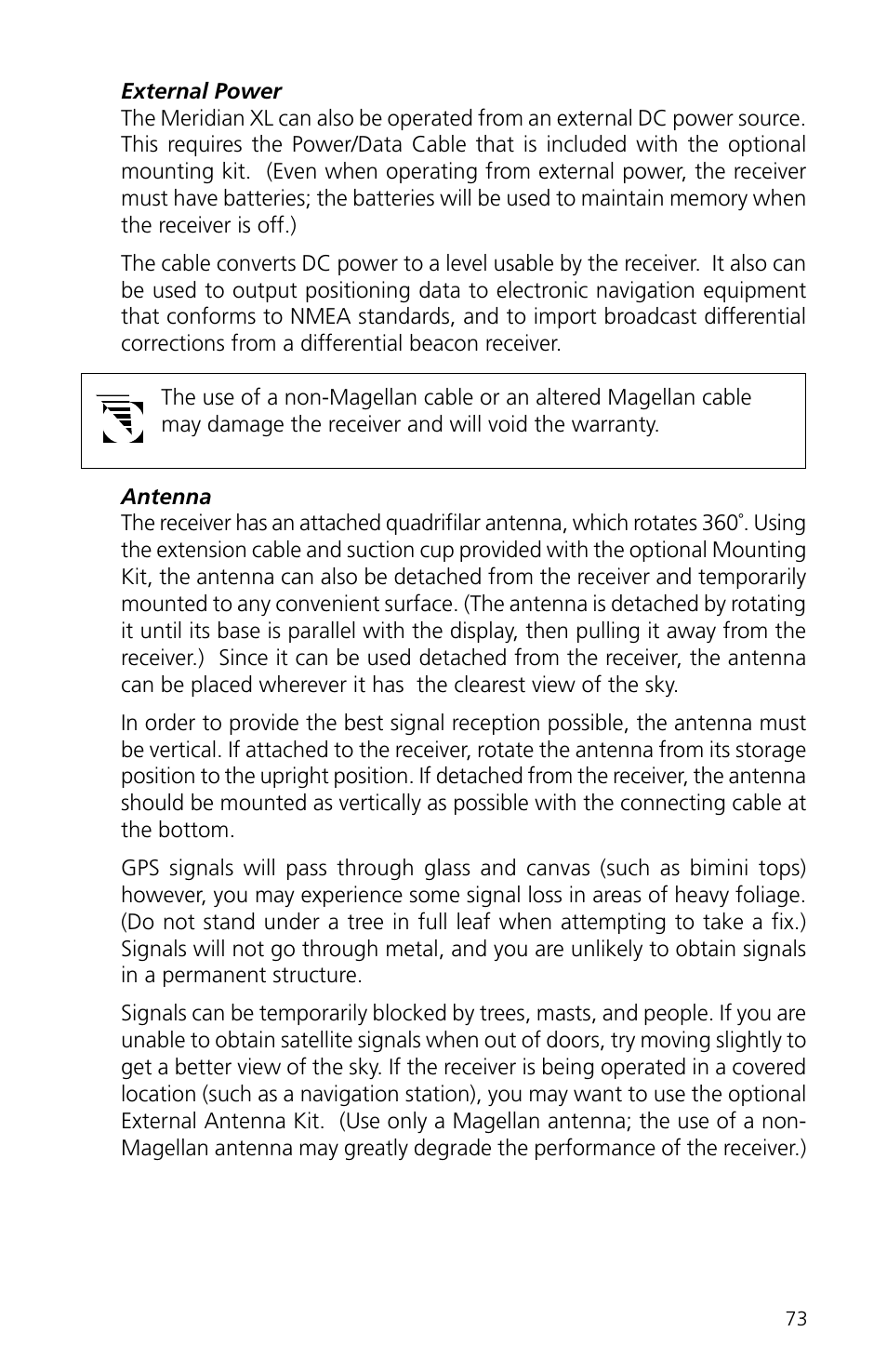 Magellan eXplorist XL User Manual | Page 81 / 94