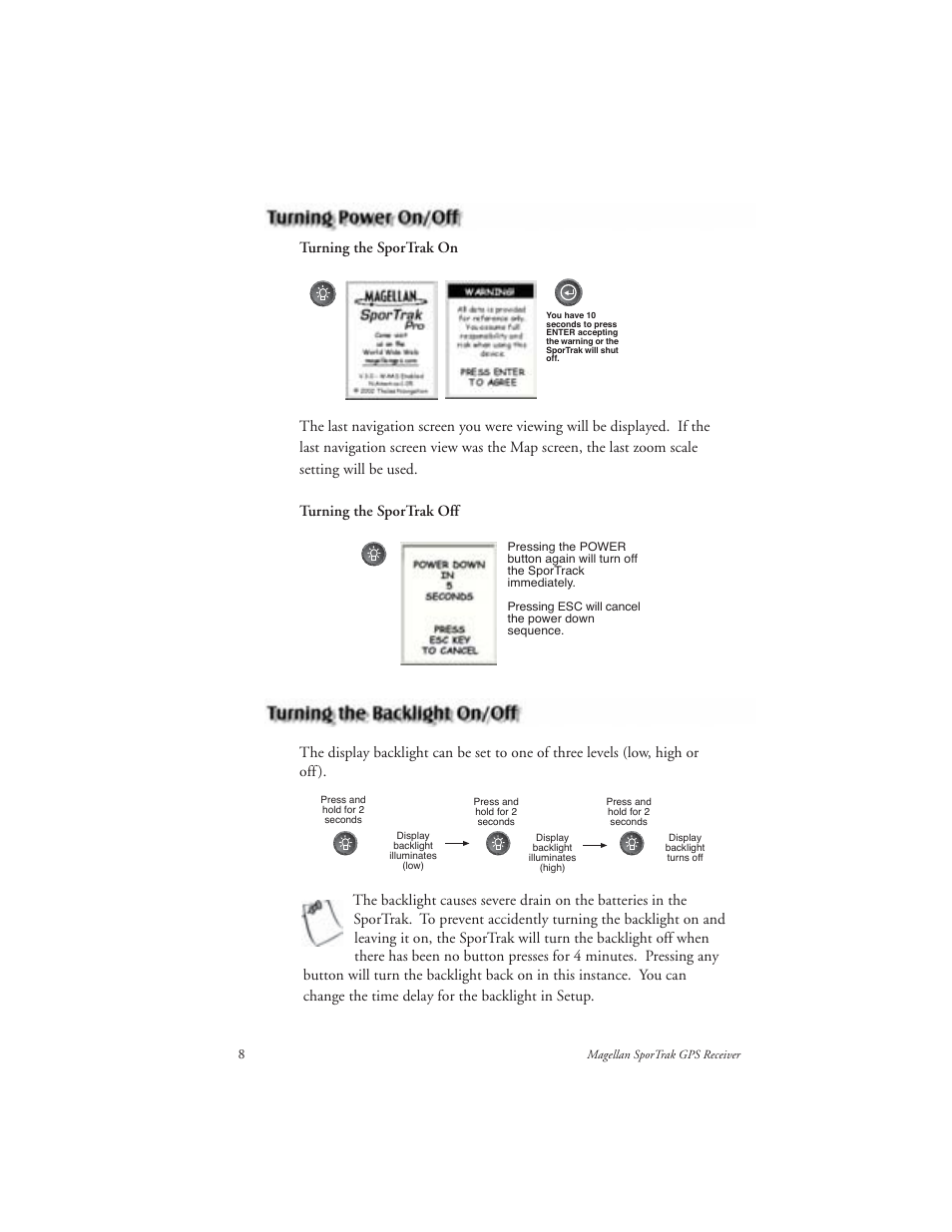 Magellan GPS receivers User Manual | Page 18 / 86