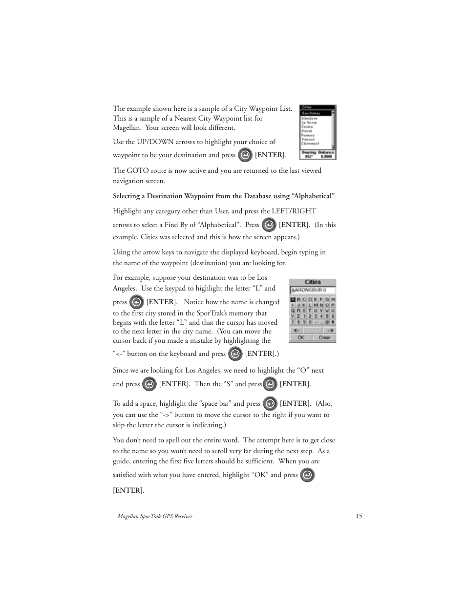 Magellan GPS receivers User Manual | Page 25 / 86