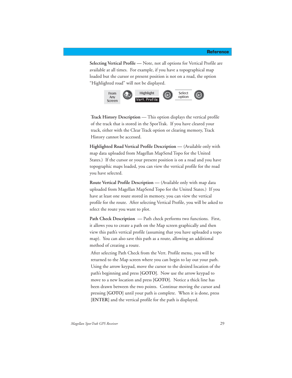 Magellan GPS receivers User Manual | Page 39 / 86