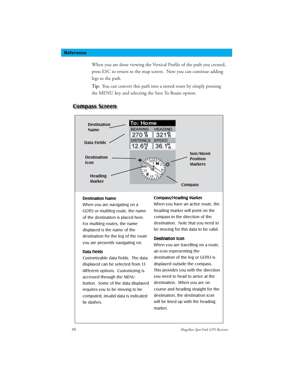 Magellan GPS receivers User Manual | Page 40 / 86