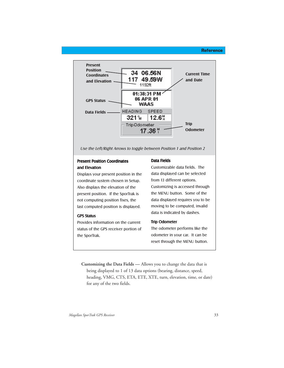 Magellan GPS receivers User Manual | Page 43 / 86
