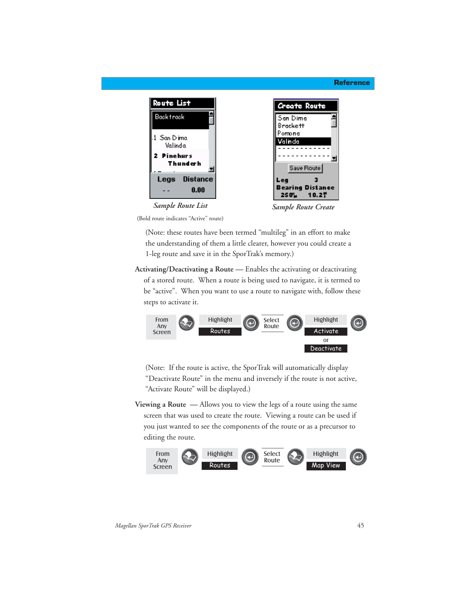 Magellan GPS receivers User Manual | Page 55 / 86