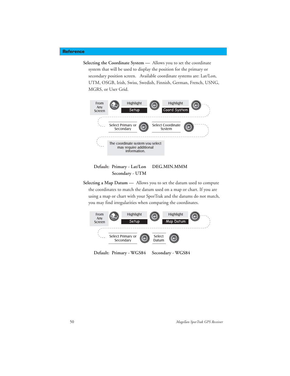 Magellan GPS receivers User Manual | Page 60 / 86
