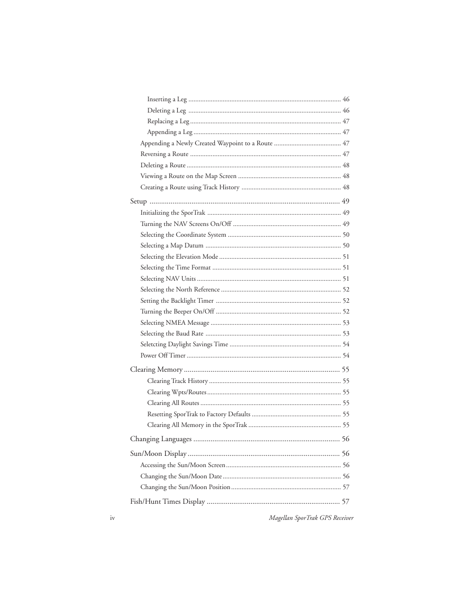 Magellan GPS receivers User Manual | Page 8 / 86