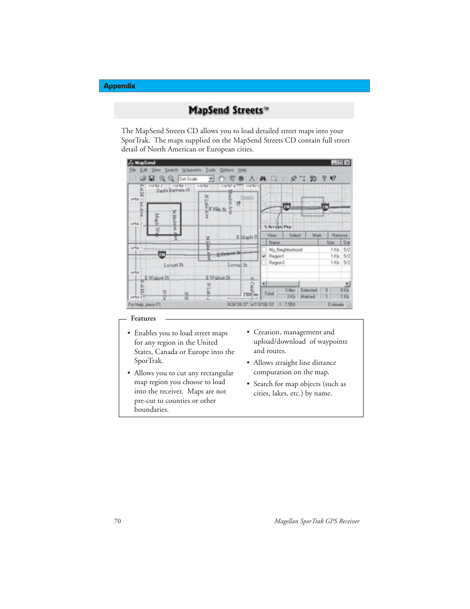 Magellan GPS receivers User Manual | Page 80 / 86