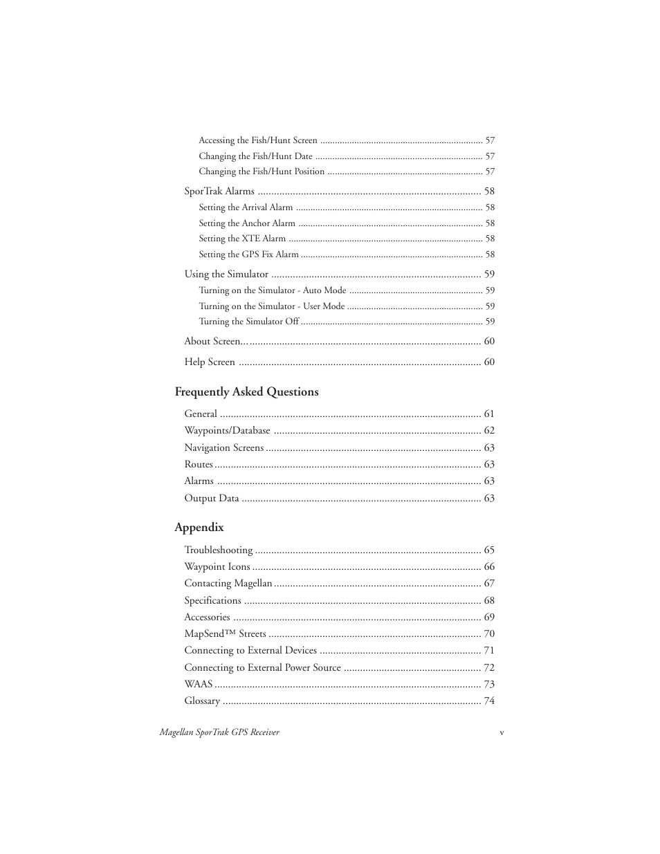 Magellan GPS receivers User Manual | Page 9 / 86
