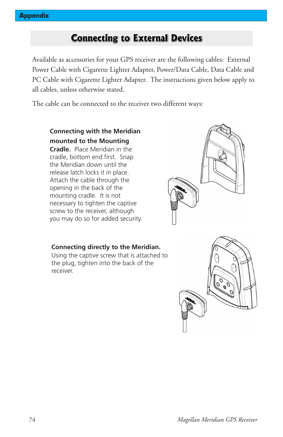 Magellan 310 User Manual | Page 84 / 89