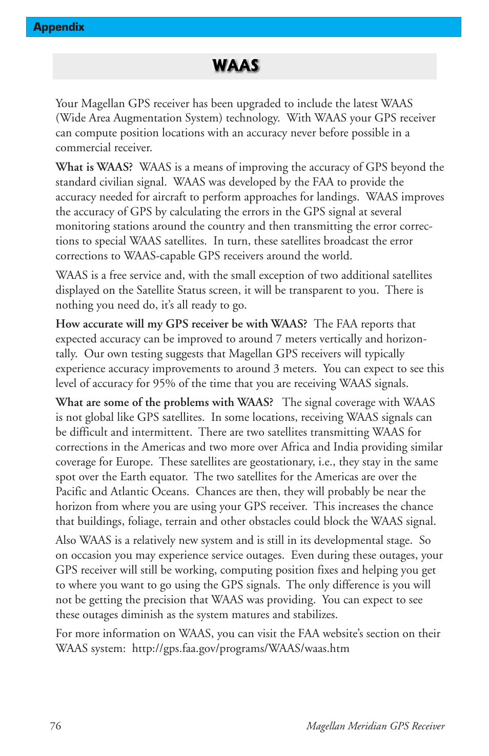 Magellan 310 User Manual | Page 86 / 89