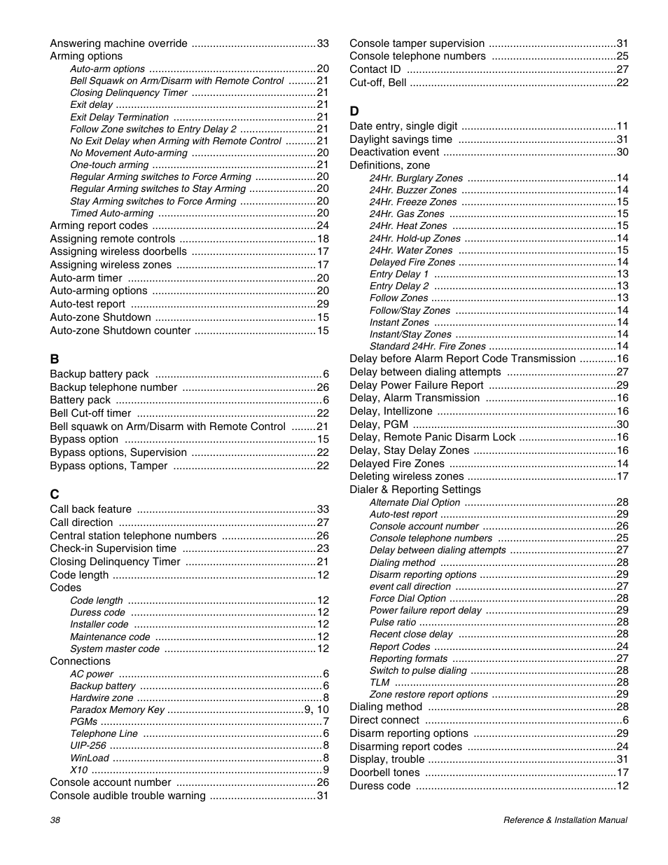 Magellan All-In-One Security System V1.0 MG-6060 User Manual | Page 40 / 48