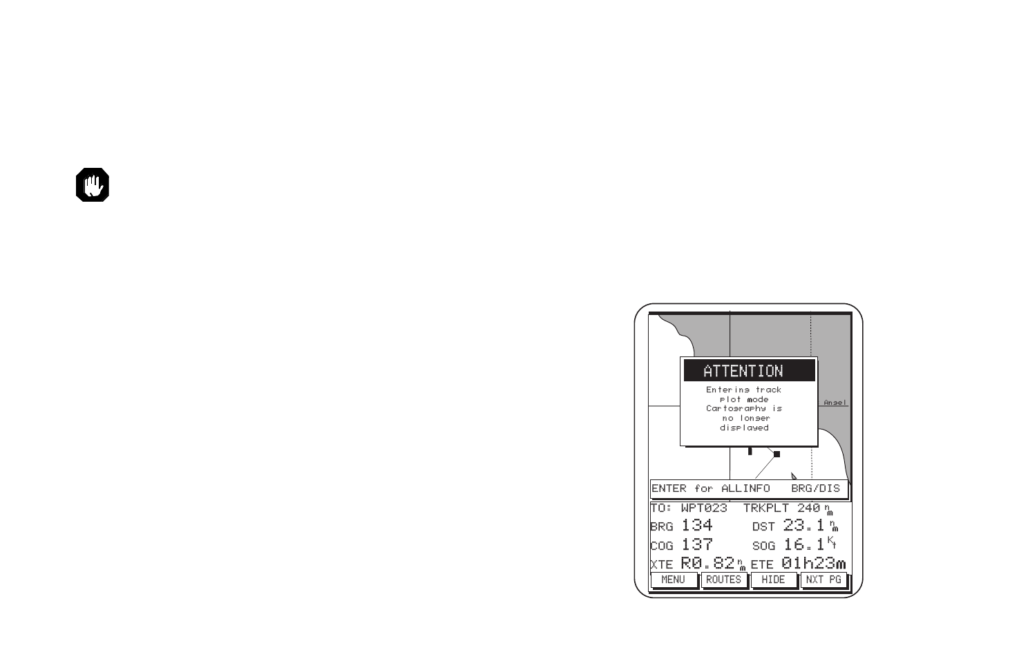 Attention, R0.82, 01h23m | Magellan NAV6000 User Manual | Page 32 / 110