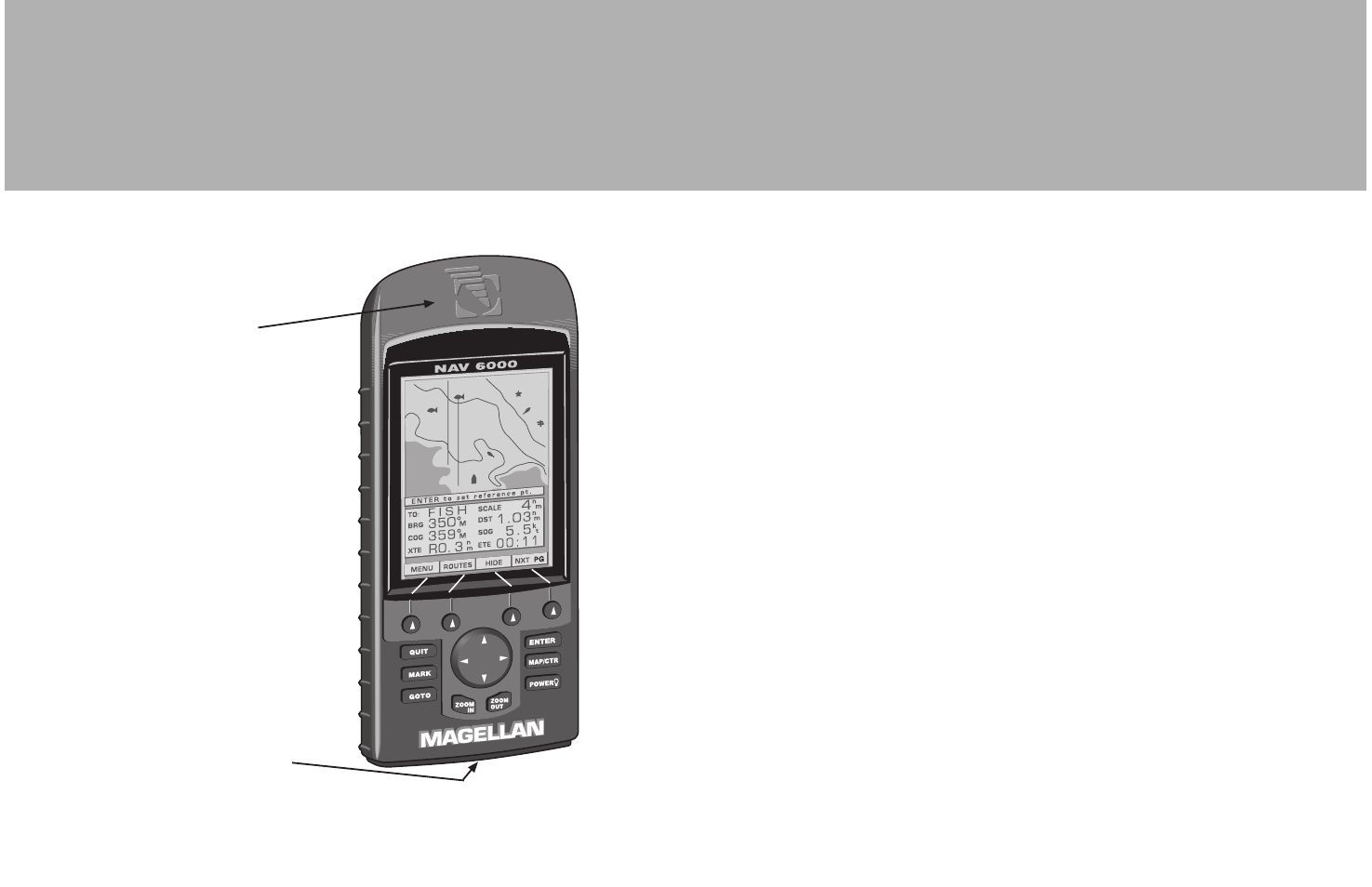 Nav 6000 appendix | Magellan NAV6000 User Manual | Page 73 / 110