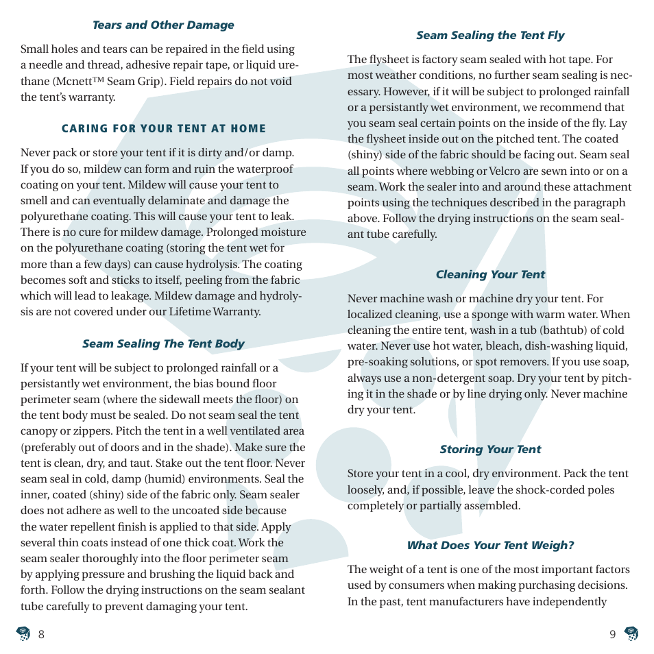Mountain Hardwear Tent User Manual | Page 6 / 23