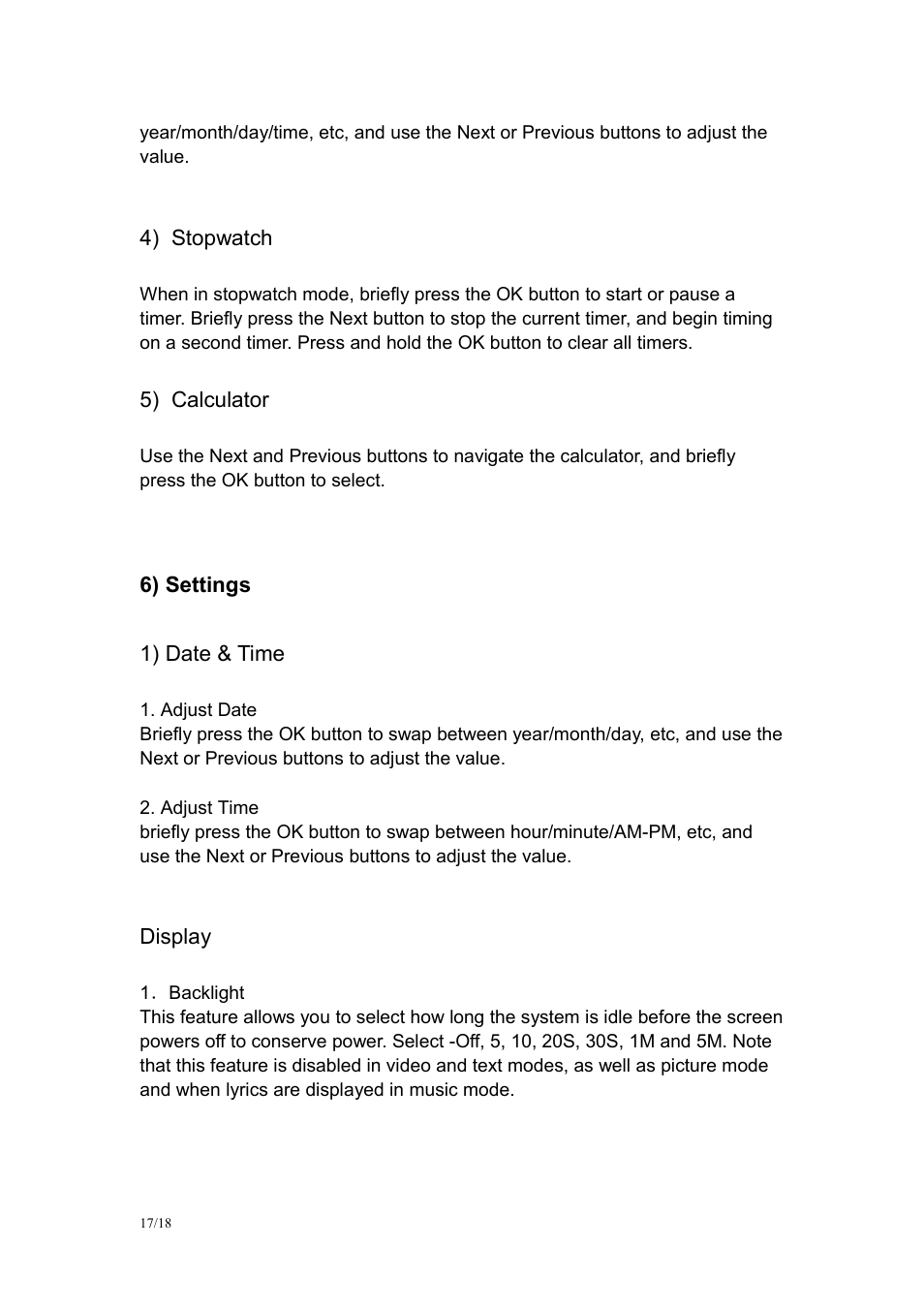 Mach Speed Technologies TRIO G2 User Manual | Page 17 / 18