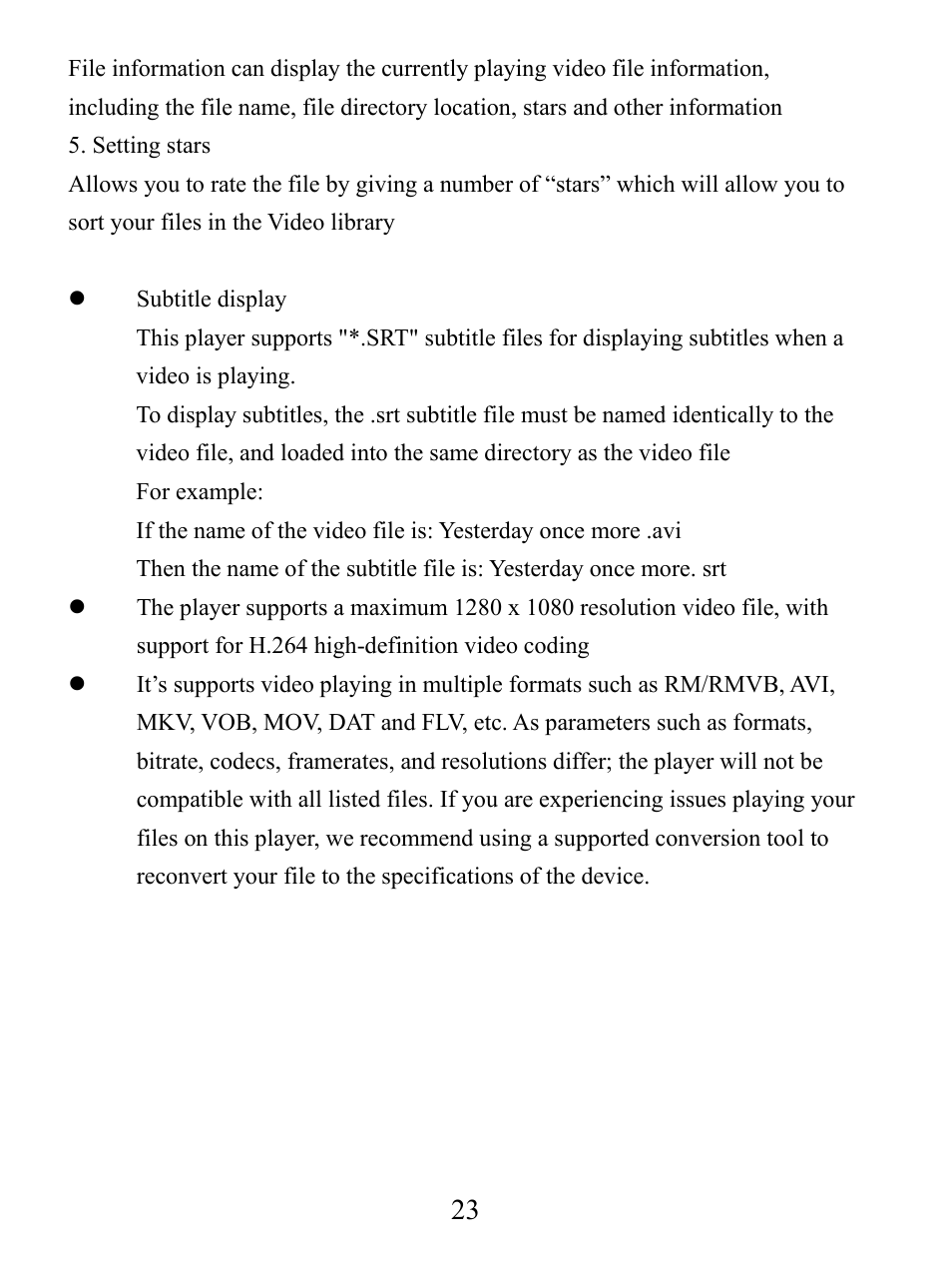 Mach Speed Technologies V5000 User Manual | Page 24 / 35