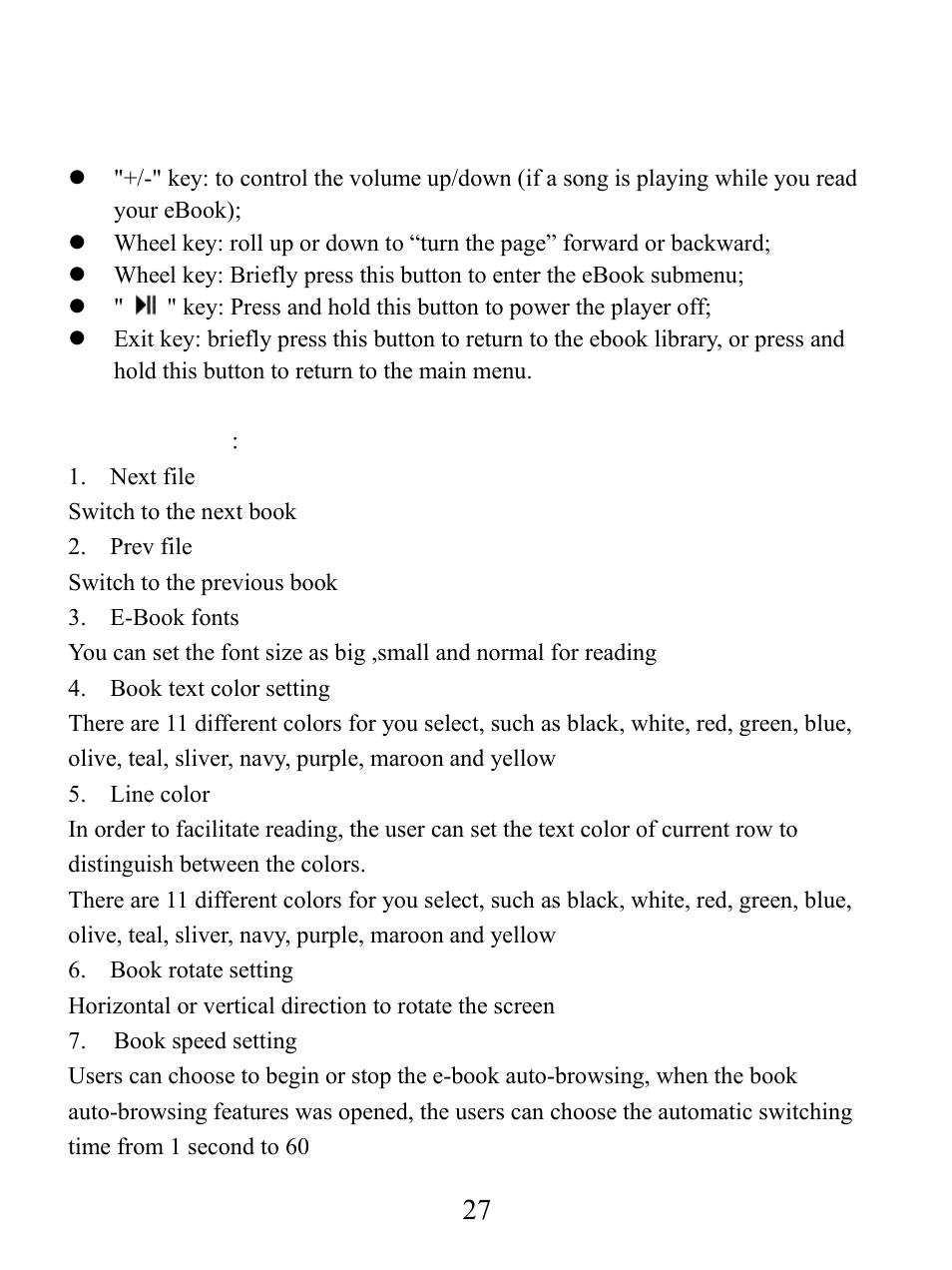 E-book viewing interface | Mach Speed Technologies V5000 User Manual | Page 28 / 35