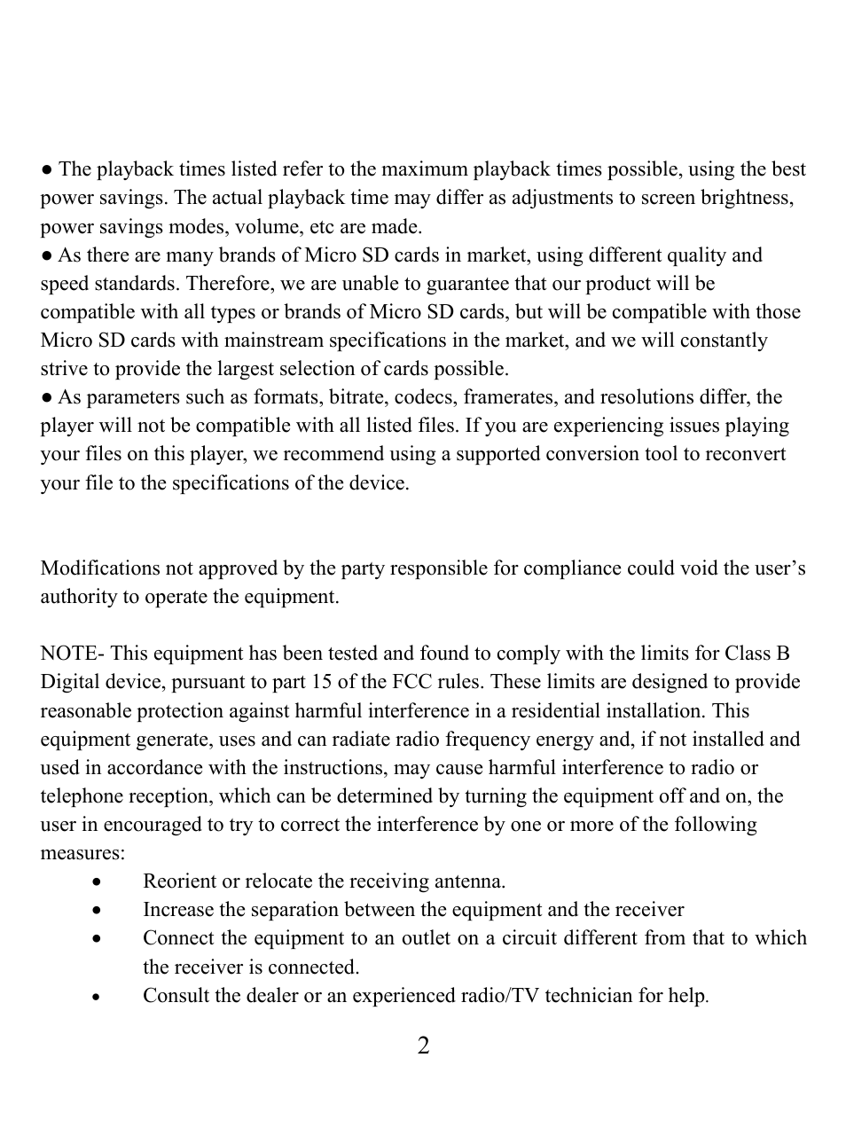 Mach Speed Technologies V5000 User Manual | Page 3 / 35