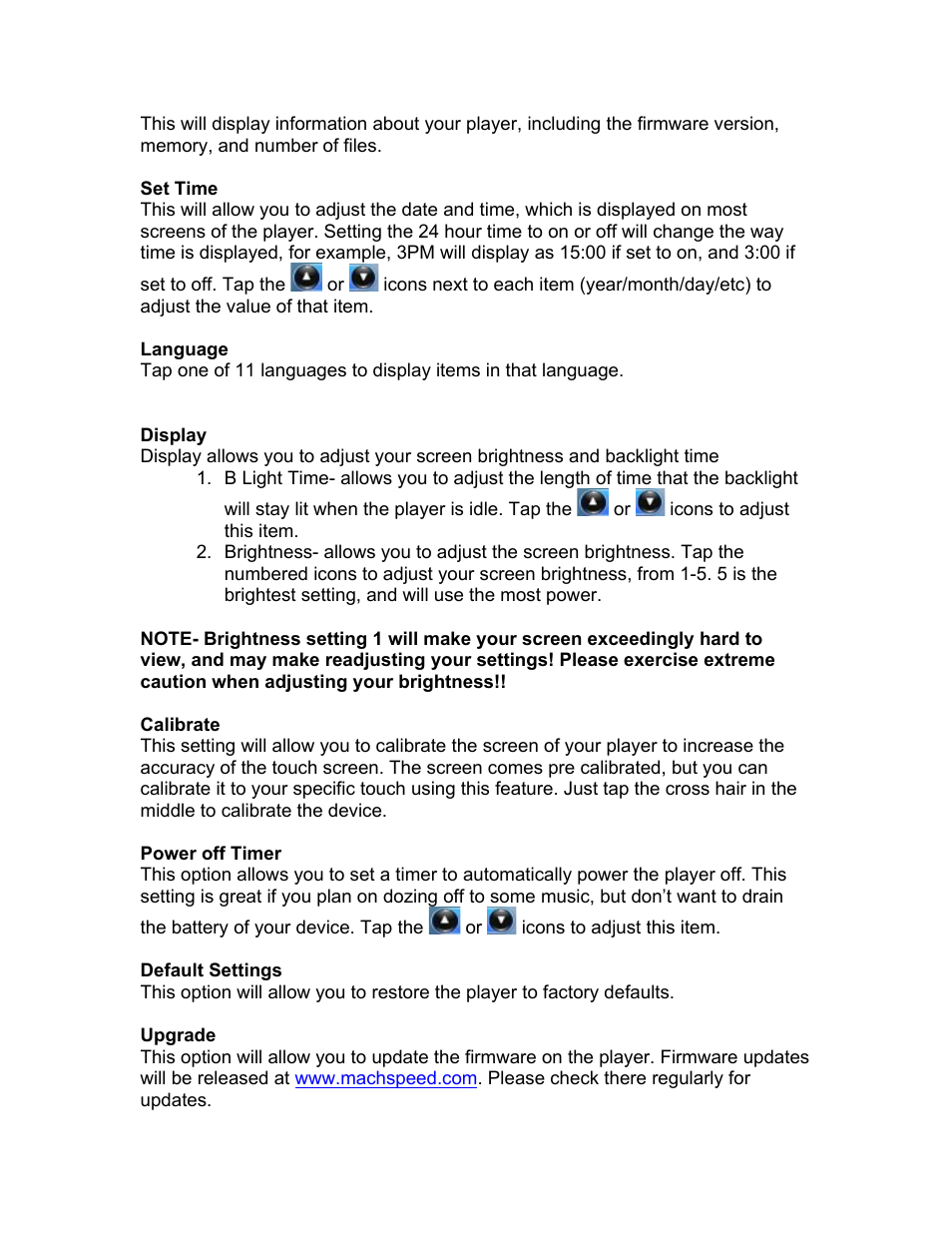 Mach Speed Technologies T2810C User Manual | Page 24 / 28