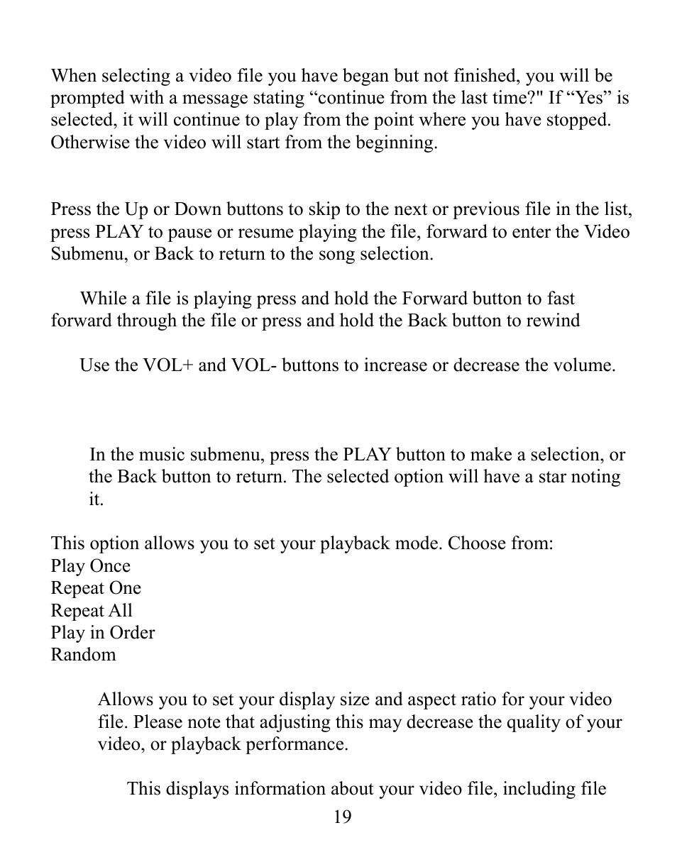 Mach Speed Technologies V7000 User Manual | Page 20 / 29