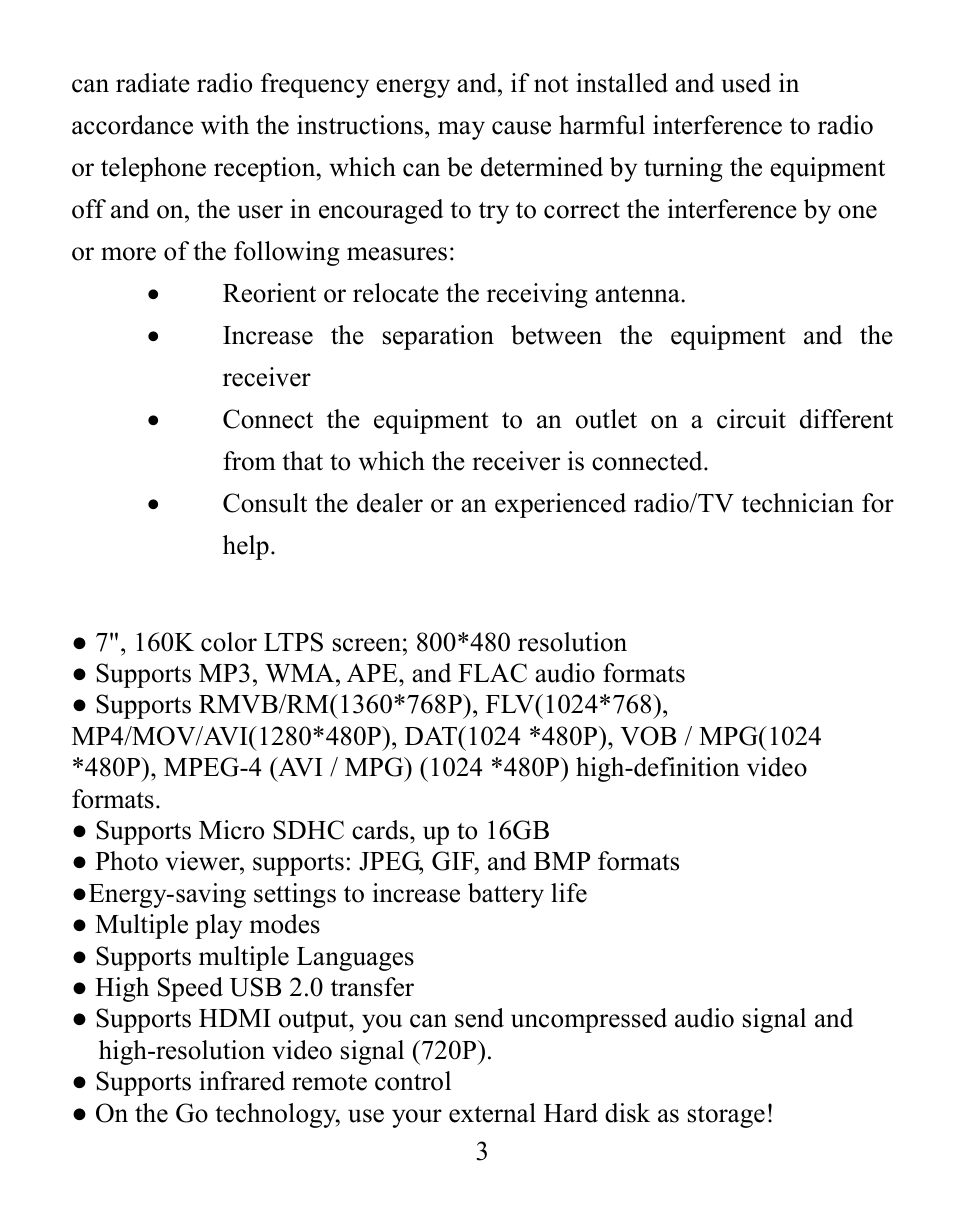 Mach Speed Technologies V7000 User Manual | Page 4 / 29