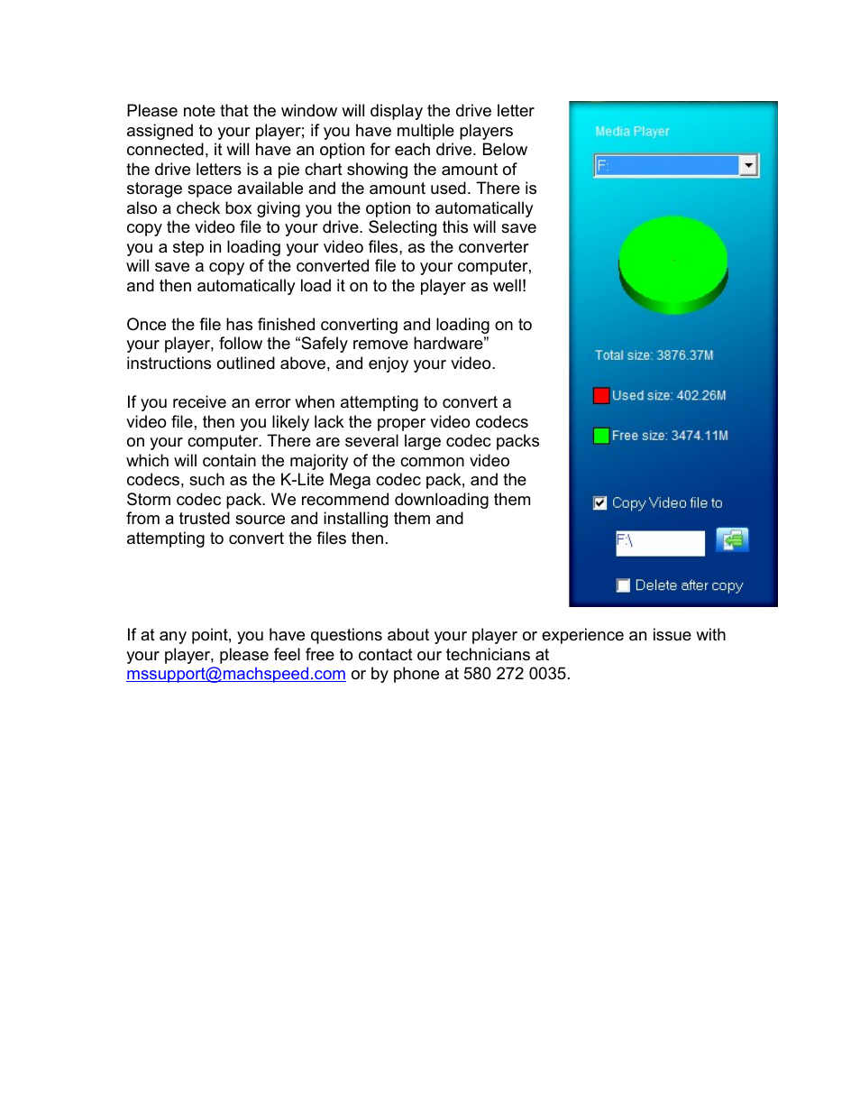 Mach Speed Technologies T2800 User Manual | Page 24 / 24