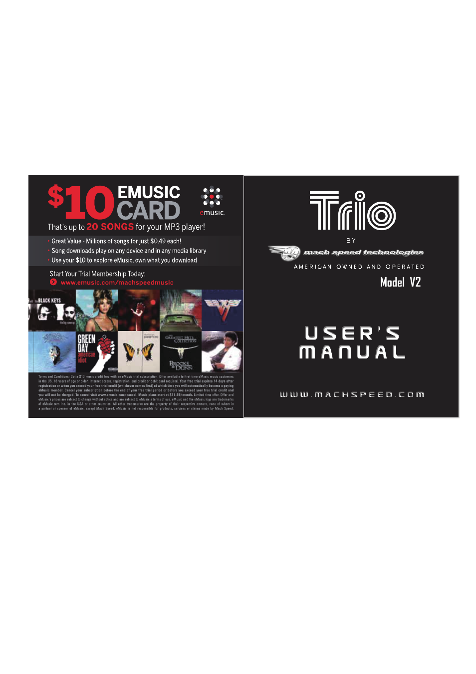 Mach Speed Technologies TRIO T3010 User Manual | Page 37 / 37