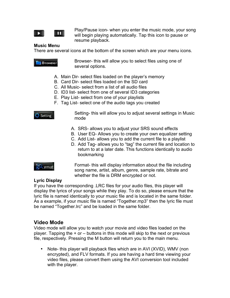 Mach Speed Technologies PERSONAL MEDIA PLAYER T4 User Manual | Page 13 / 29